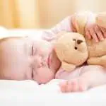Baby Sleeping on the side