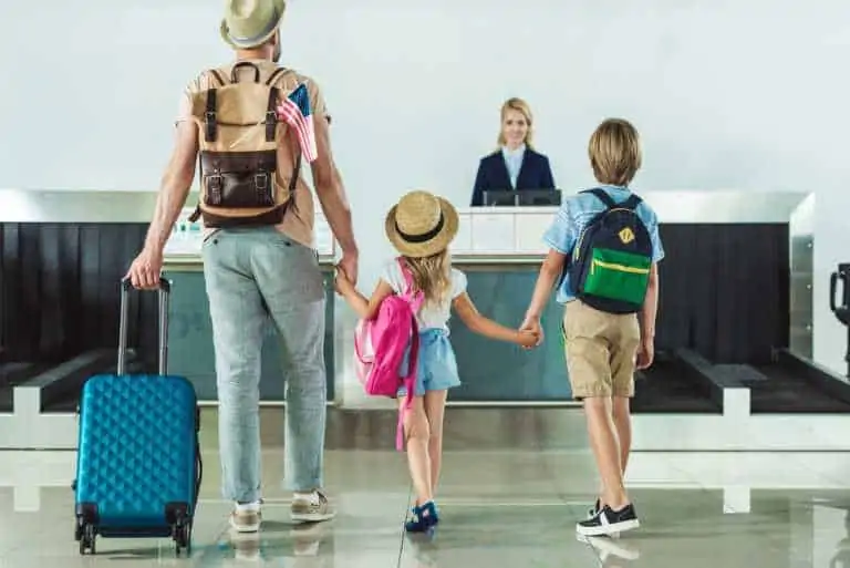 family traveling