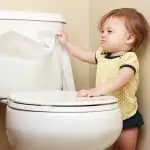 Baby potty training