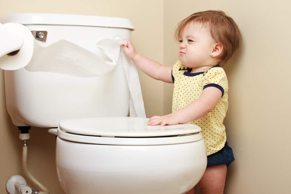 Baby potty training