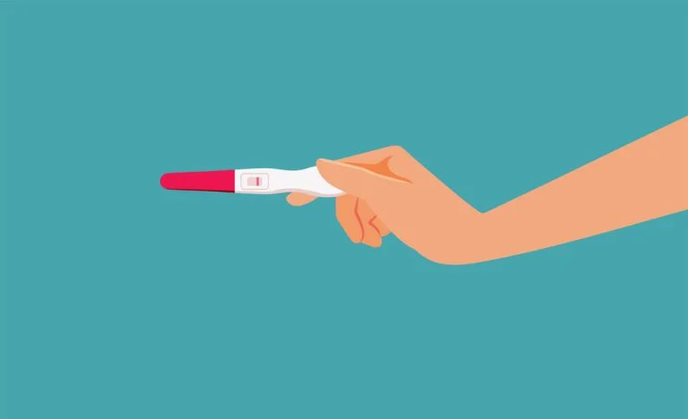 pregnancy test illustration