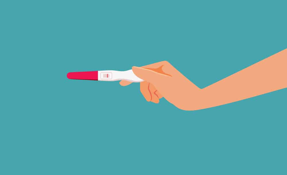 pregnancy test illustration