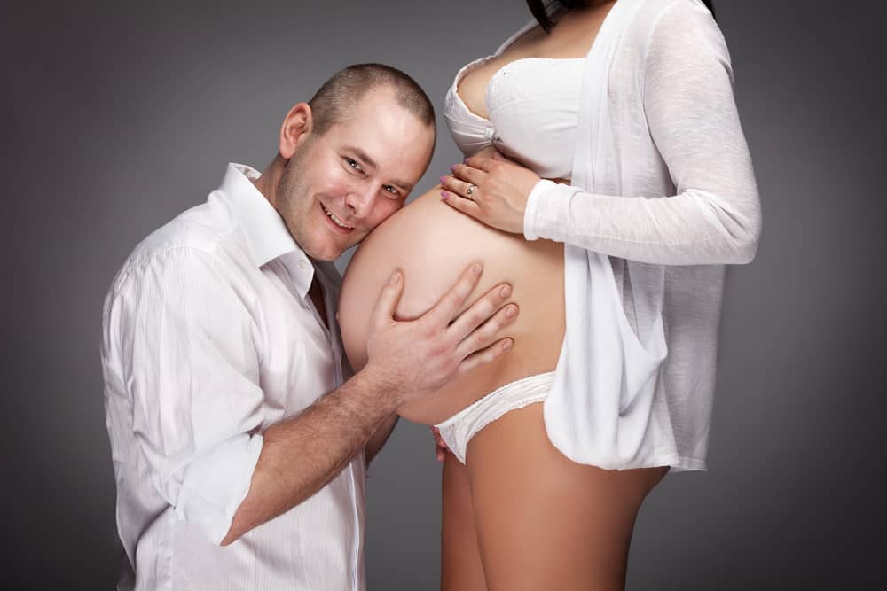 young pregnant couple