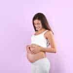pregnant woman with contractions